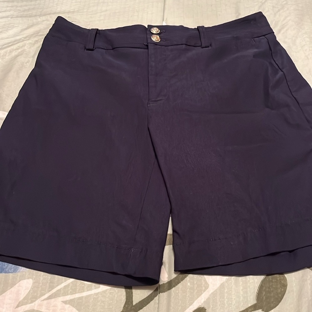 Chico’s super stretchy Bermuda shorts.
